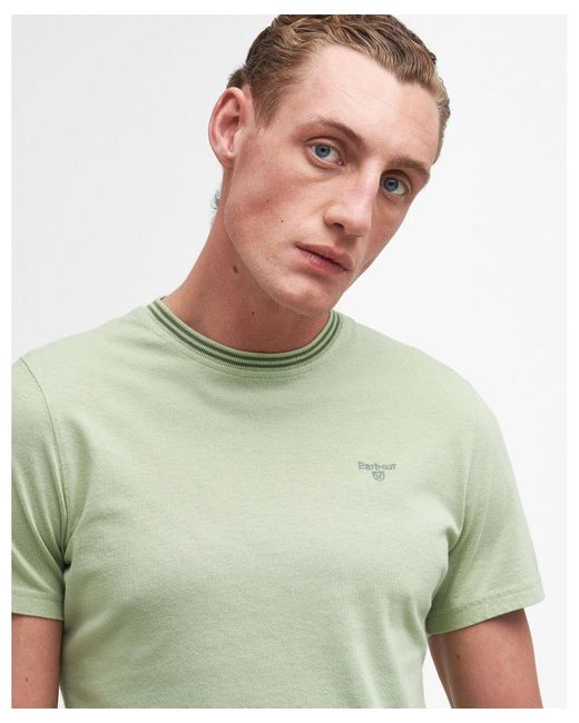 Barbour Green Austwick T-Shirt for men