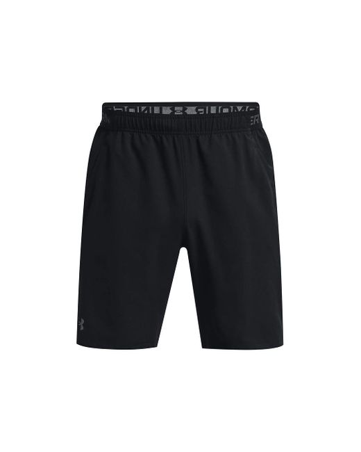 Under Armour Black Vanish Woven Snap Shorts for men