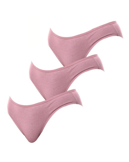 Kisses&Love Pink Pack Of 3 Kl10000 Cotton Panties