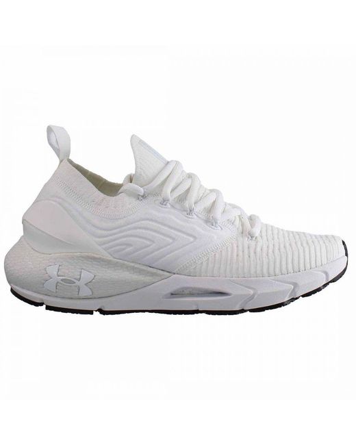 Under Armour Gray Hovr Phantom 2 Inknt Running Trainers