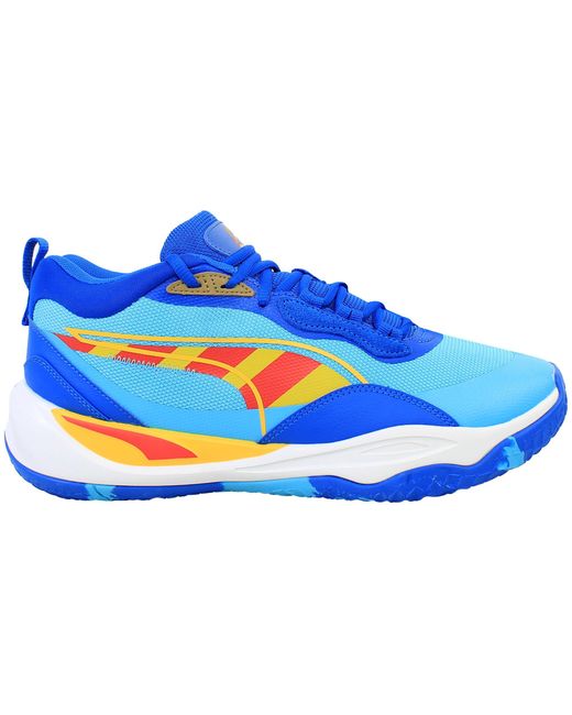 PUMA Blue Playmaker Pro X The Smurfs Trainers for men