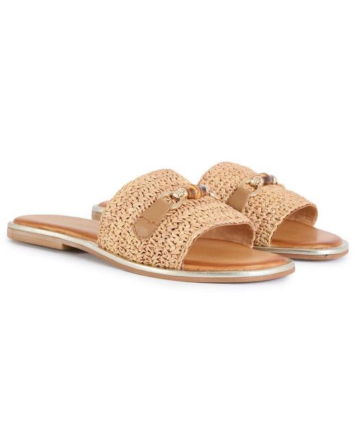 Sole Natural Ldn Blake Slide Sandals