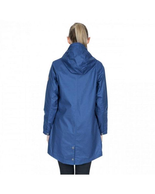Trespass Blue Ladies Sprinkled Waterproof Jacket