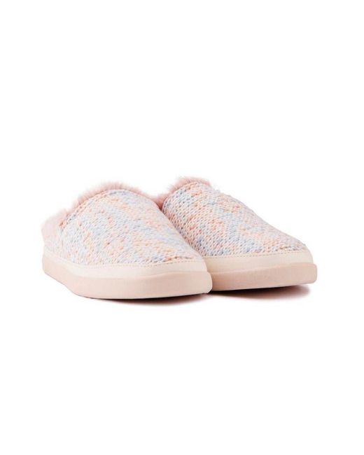 TOMS Pink Sage Slippers