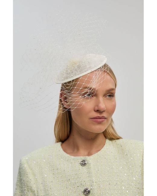 Karen Millen Natural Net Headband Fascinator