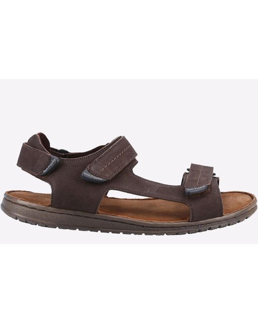 Hush Puppies Brown Neville Memory Foam Sandal for men