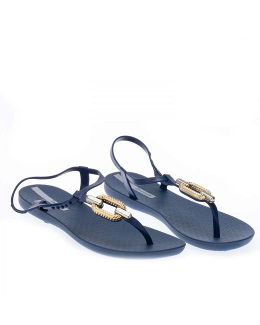 Ipanema Blue Womenss Sparkle Sandals