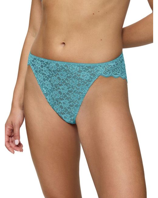 Triumph Blue Amourette High Leg Tai