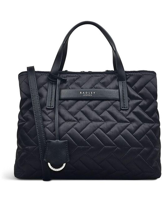 Radley Black Finsbury Park Quilt Handbag