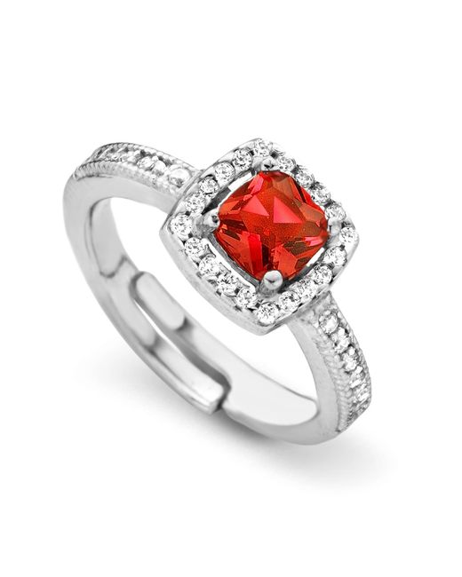 Orphelia White 925 Sterling Ring