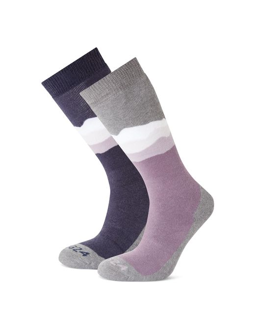 TOG24 Purple Allevard Ski Socks