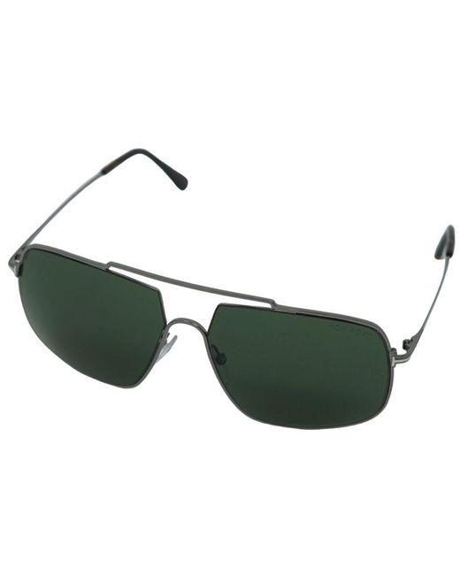 Tom Ford Green Aiden Sunglasses Ft0585 12N for men