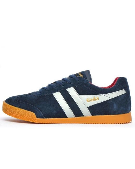 Gola Blue Classic Harrier Suede for men