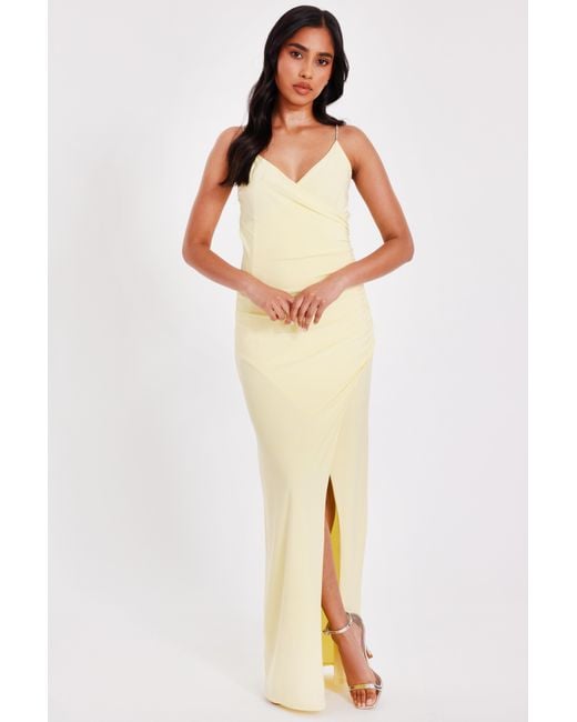 sachin and babi light blue dress Boheme Lemon Yellow Dress
