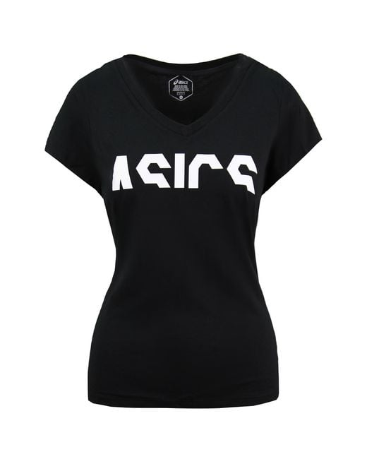 Asics Black Essentials Gpx T-Shirt Cotton