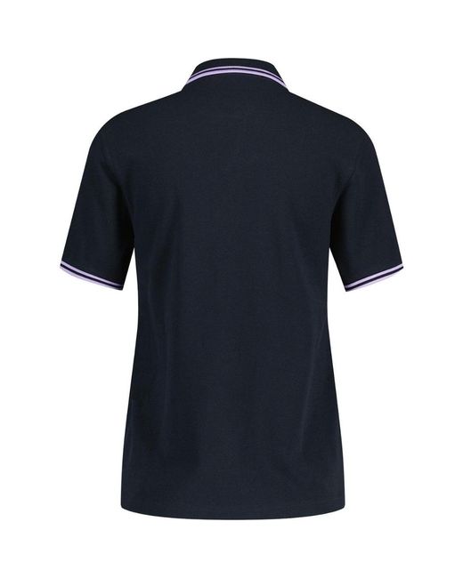 Fred Perry Blue G3600 Retro Twin Tipped Polo Shirt Cotton