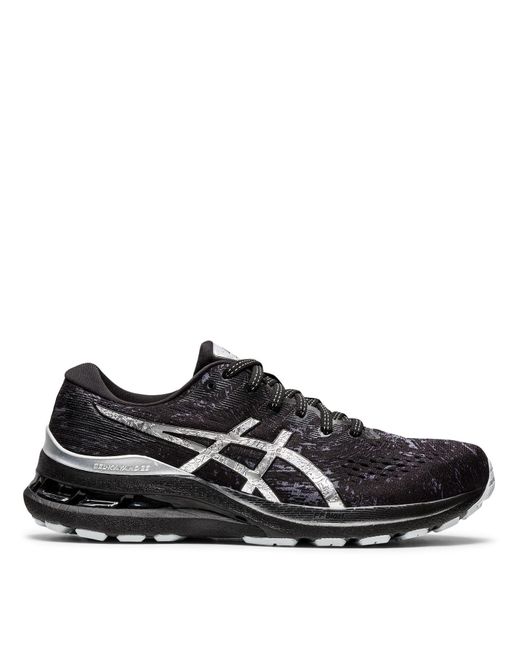 Asics Black Gel-Kayano 28 Platinum Running Shoes