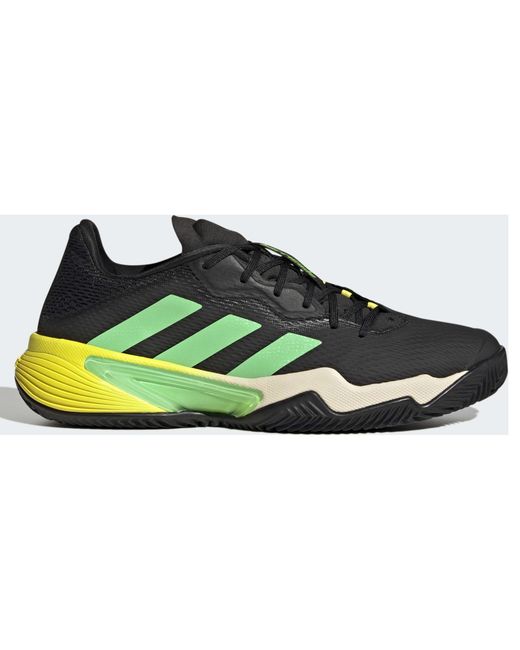 Adidas Green Barricade Clay Trainers for men
