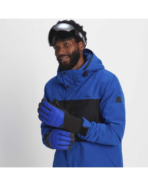 TOG24 Blue Adventure Ski Gloves Royal