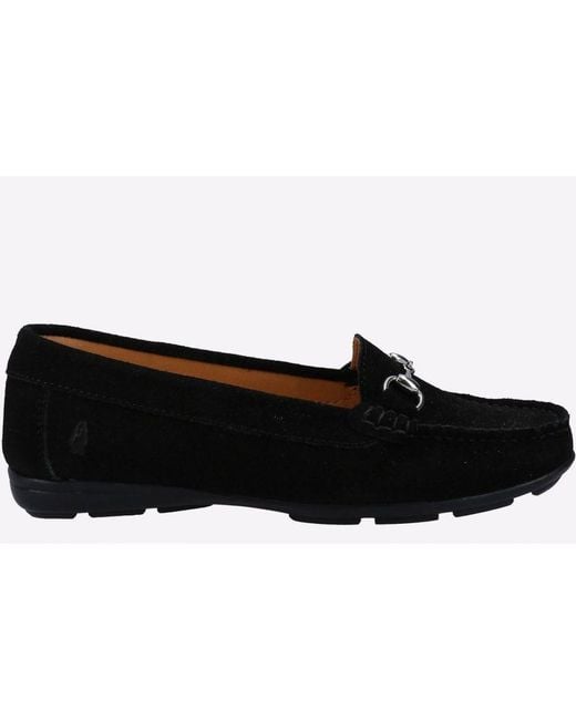 Hush Puppies Black Molly Snaffle Loafer Memory Foam