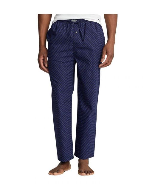 Ralph Lauren Pyjamabroek Van in het Blue voor heren