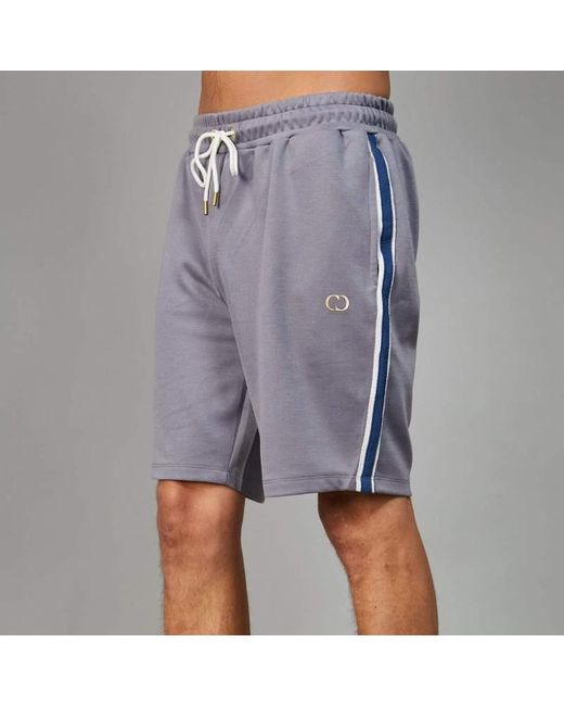 Criminal Damage Blue Wise Shorts for men