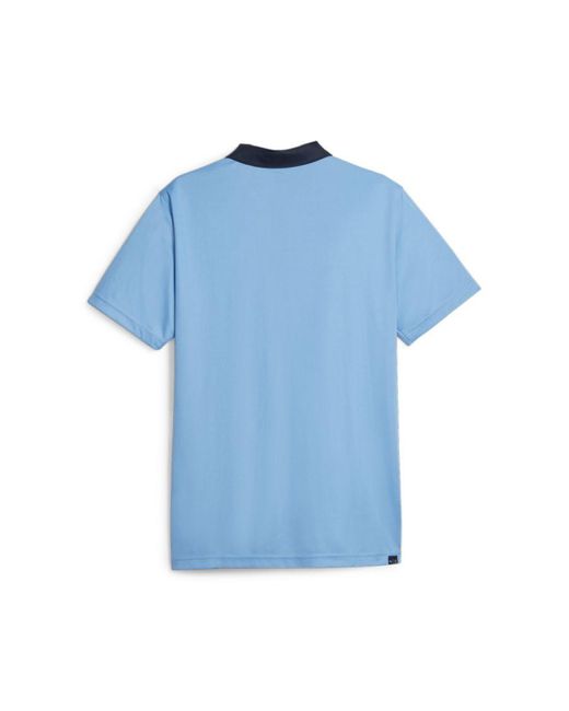 PUMA Blue Gamer Golf Polo Shirt for men