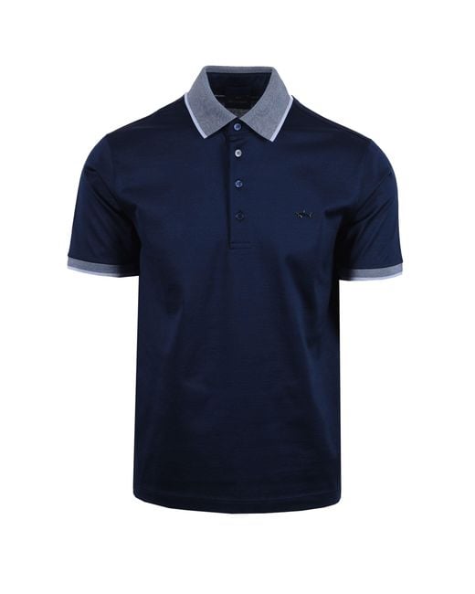Paul & Shark Blue And Polo Cotton for men