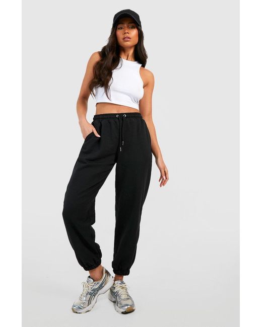 Boohoo Black Petite Mix And Match Basic Oversized Jogger