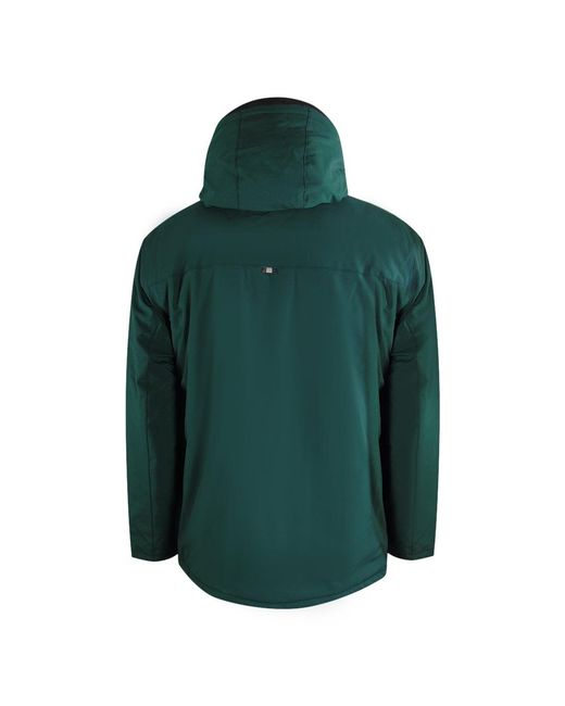 Aquascutum Green Activehellid Parka Hunter Jacket for men