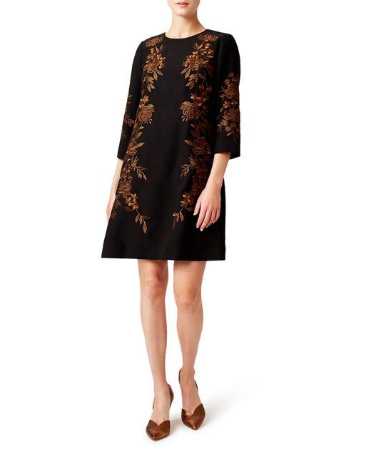 Hobbs Black Lynn Dress
