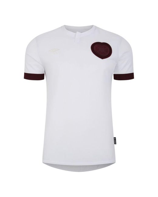 Umbro White 23/24 Heart Of Midlothian Fc Third Jersey for men