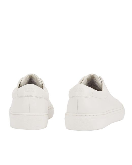 Boss White Enlight Tennis Trainers for men