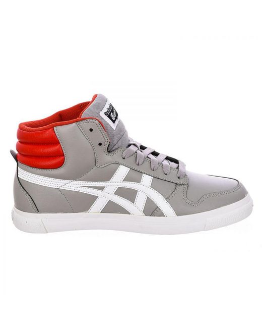 Onitsuka Tiger Gray D3p4y High-top Sports Shoe Textile for men