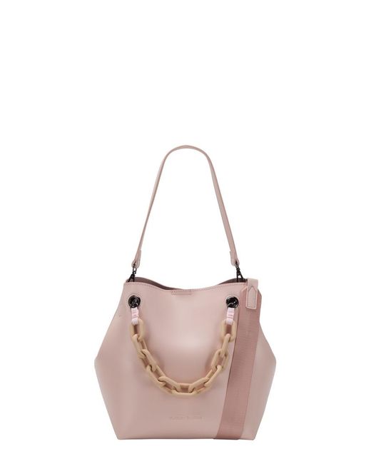 Claudia Canova Pink Shoulder/Grab With Chain Detail