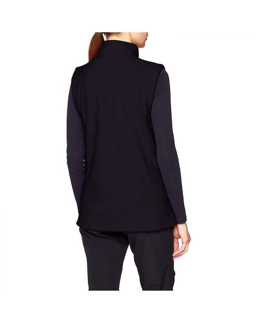 Regatta Black Ladies Micro Fleece Bodywarmer Gilet