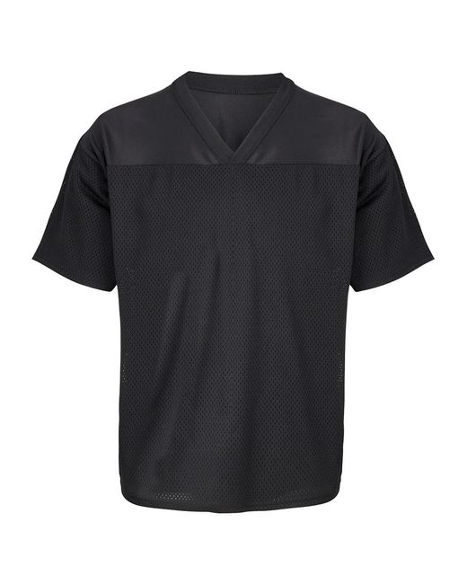 Sol's Black Adult Nino V Neck T-Shirt