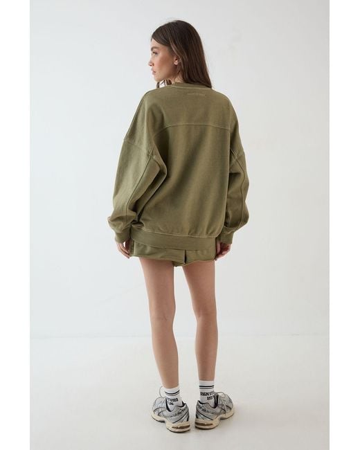 DSGN Studio Green Heavyweight Washed Oversized Sweatshirt