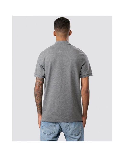 Lyle & Scott Gray Light Mist Plain Polo Shirt for men