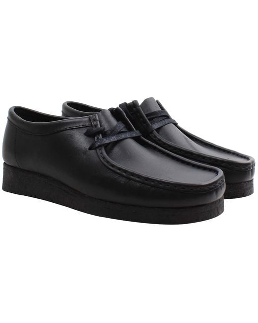 Clarks Black Wallabee Boots