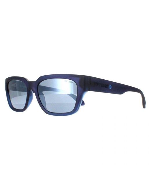Superdry Blue Rectangle Matte Mirror 5004 for men
