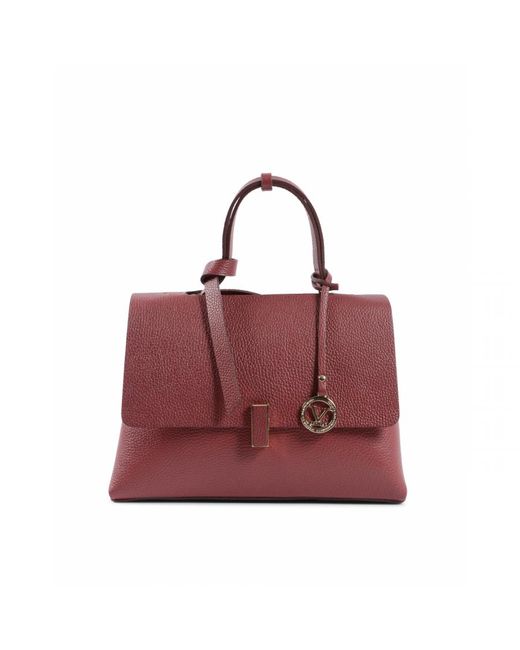 Versace 19.69 Abbigliamento Sportivo 19V69 Handbag 10520 Dollaro Rubino  Leather in Red | Lyst UK