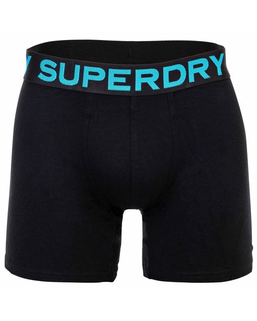 Superdry Boxershorts in het Blue voor heren