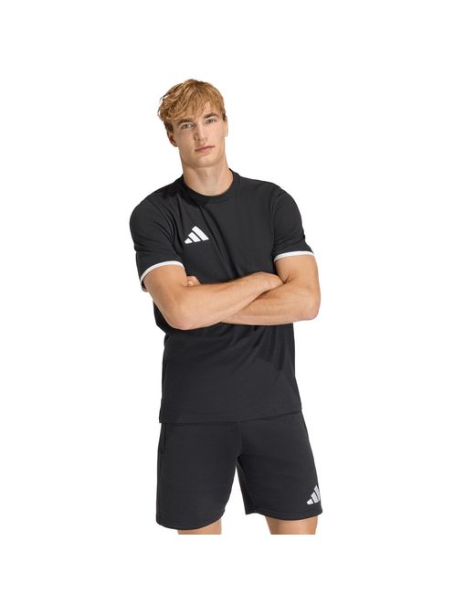 Adidas Black Entrada26 T-Shirt for men