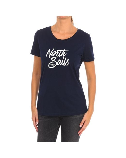 North Sails Blue Short Sleeve T-Shirt 9024300