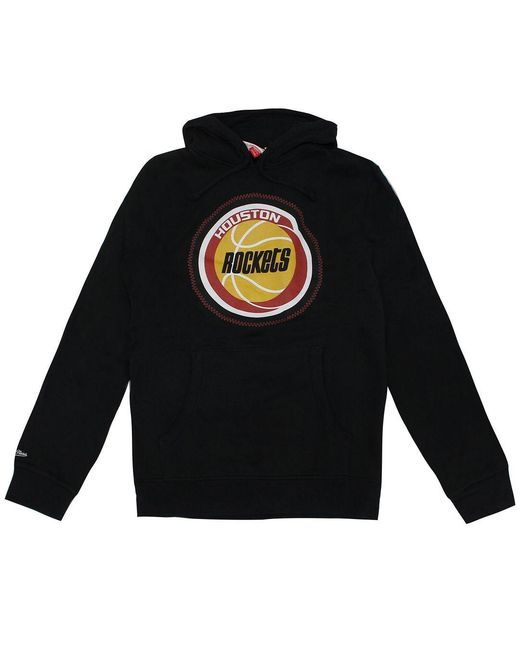 Mitchell & Ness Blue Houston Rockets Hoodie for men