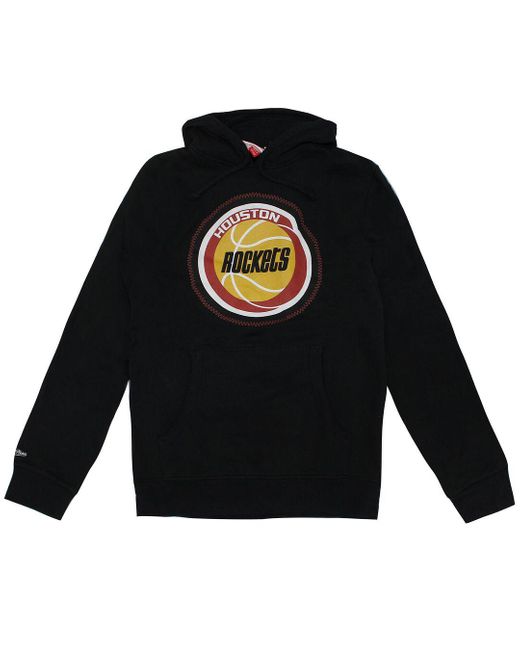 Mitchell & Ness Blue Houston Rockets Hoodie for men