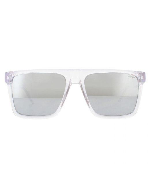 Boss White Hugo Boss By Sunglasses Hg 1069/S 900 T4 Crystal Mirror for men
