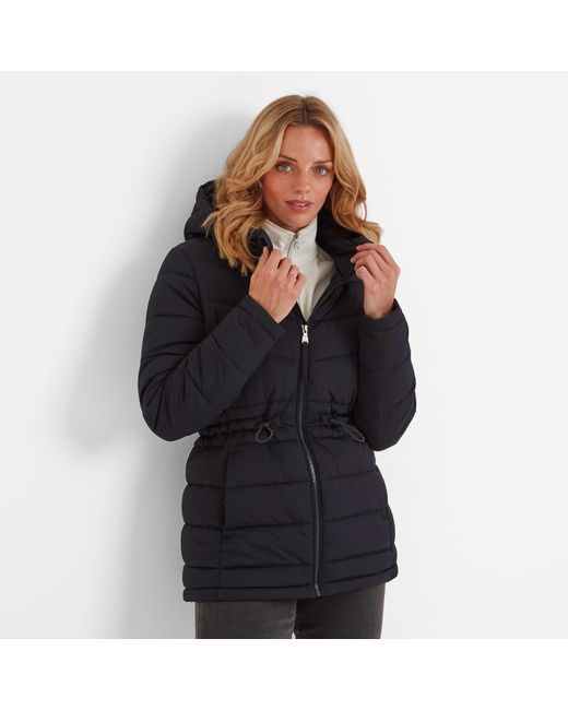 TOG24 Blue Anthorn Padded Parka Polyamide