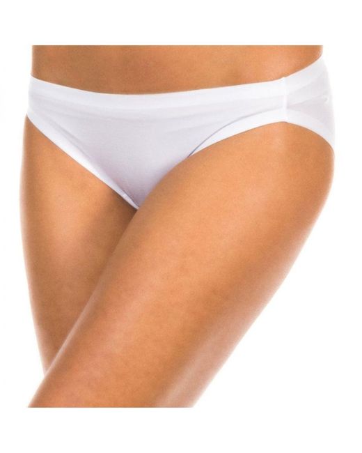 Maidenform White Seamless Invisible Effect Panties 40046